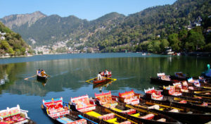 boating at naini lake, Nainital