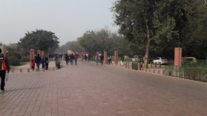 Heritage walk leading to Taj Mahal 